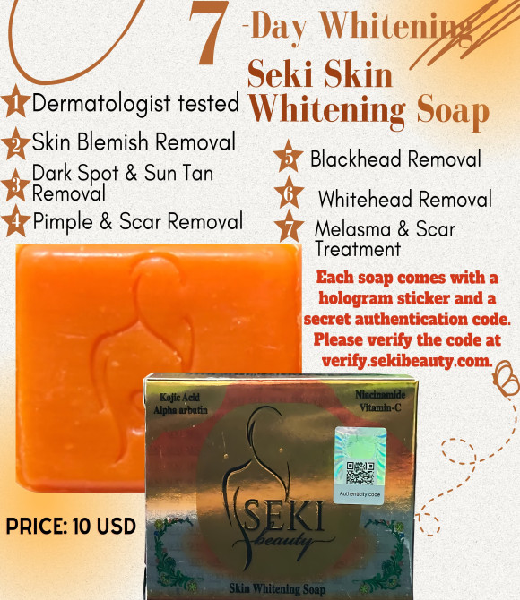 Seki Whitening Soap