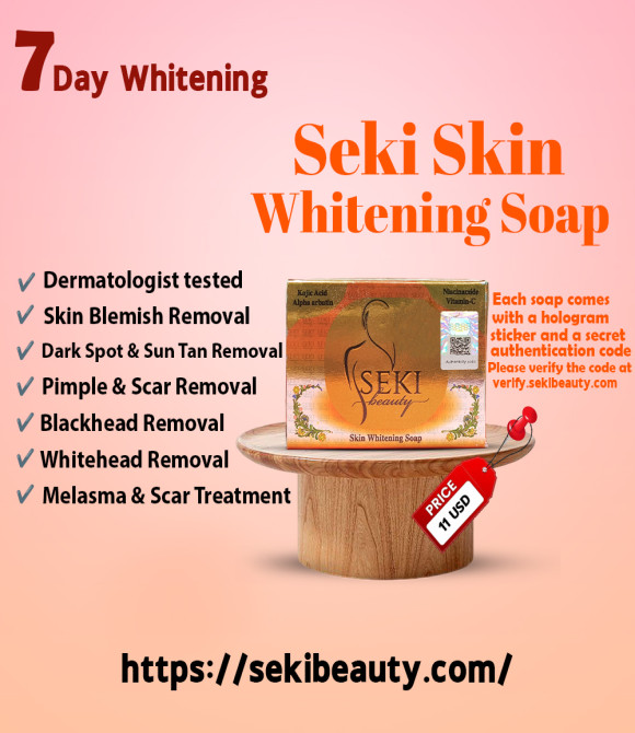 Seki Whitening Soap